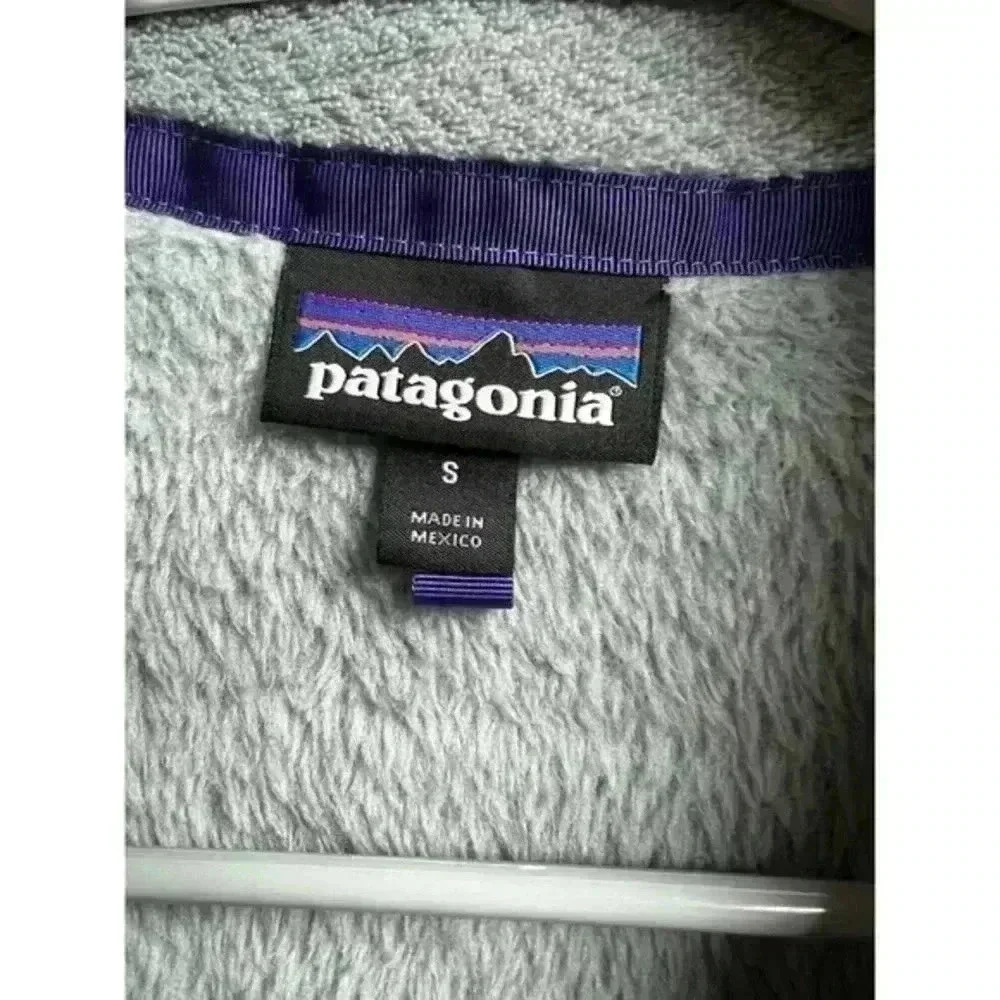 Patagonia Pullover Jacket in Gray and Purple Size small. - Picture 5 of 7